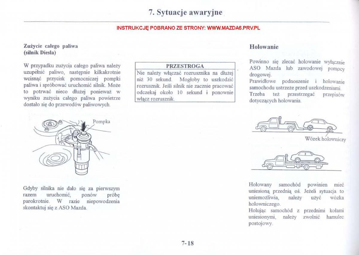 Mazda 6 I instrukcja obslugi / page 221