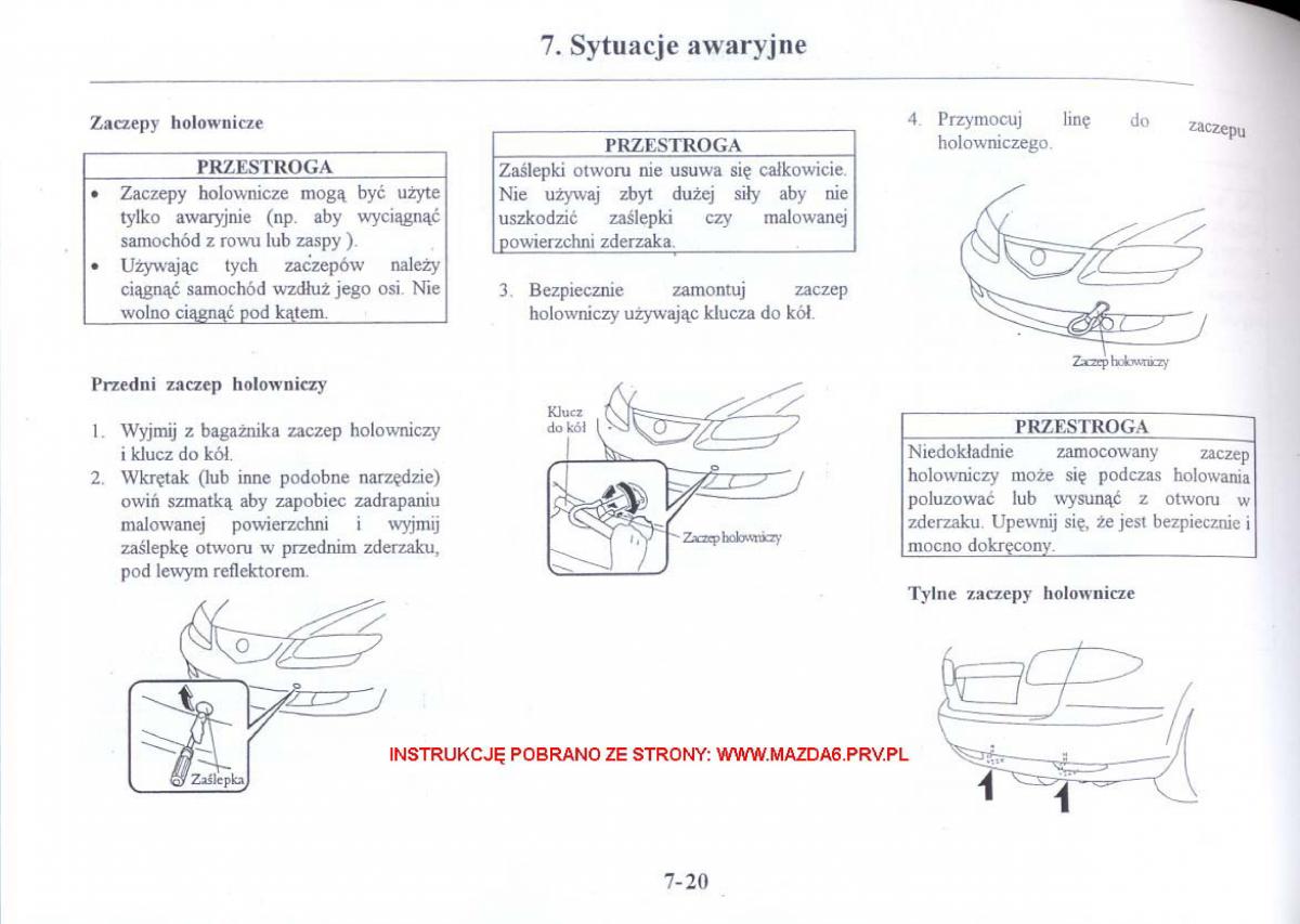 Mazda 6 I instrukcja obslugi / page 223