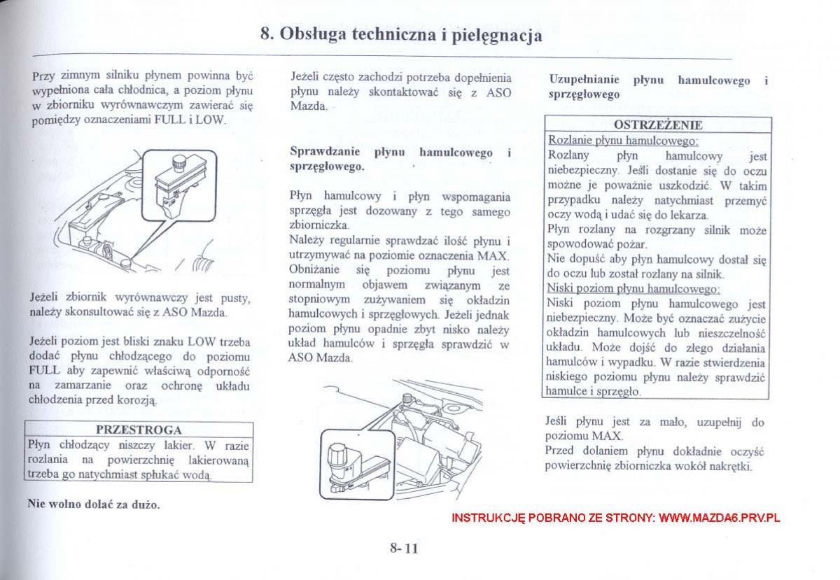 Mazda 6 I instrukcja obslugi / page 234