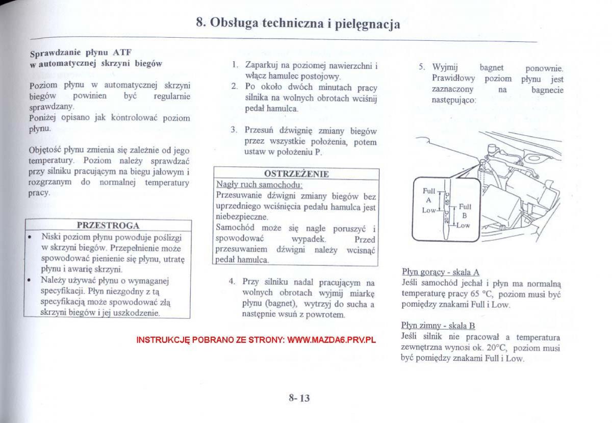 Mazda 6 I instrukcja obslugi / page 236