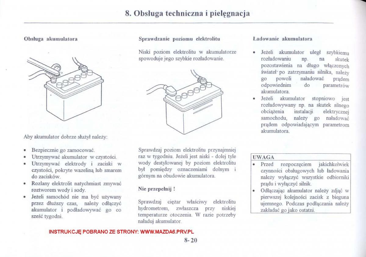 Mazda 6 I instrukcja obslugi / page 243