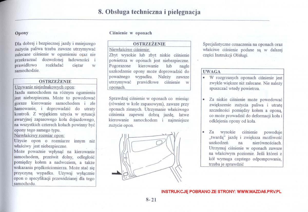 Mazda 6 I instrukcja obslugi / page 244