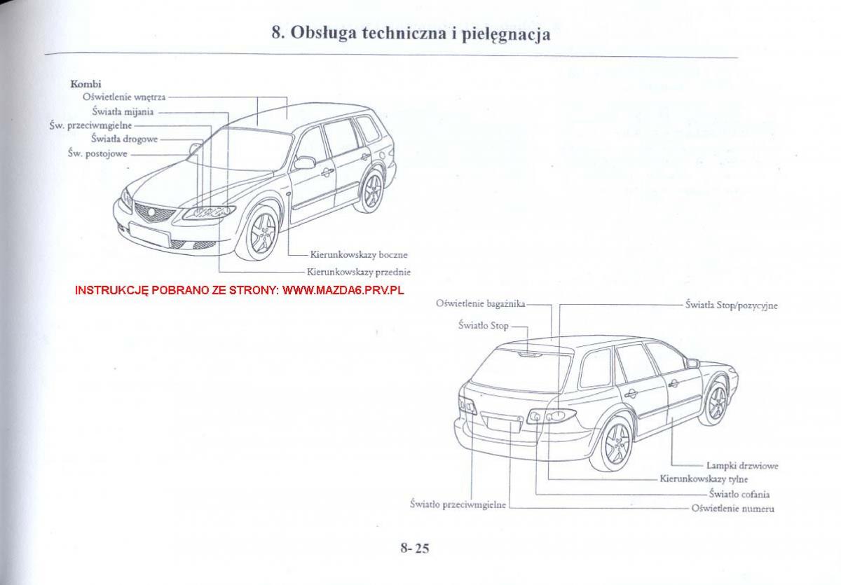 Mazda 6 I instrukcja obslugi / page 248