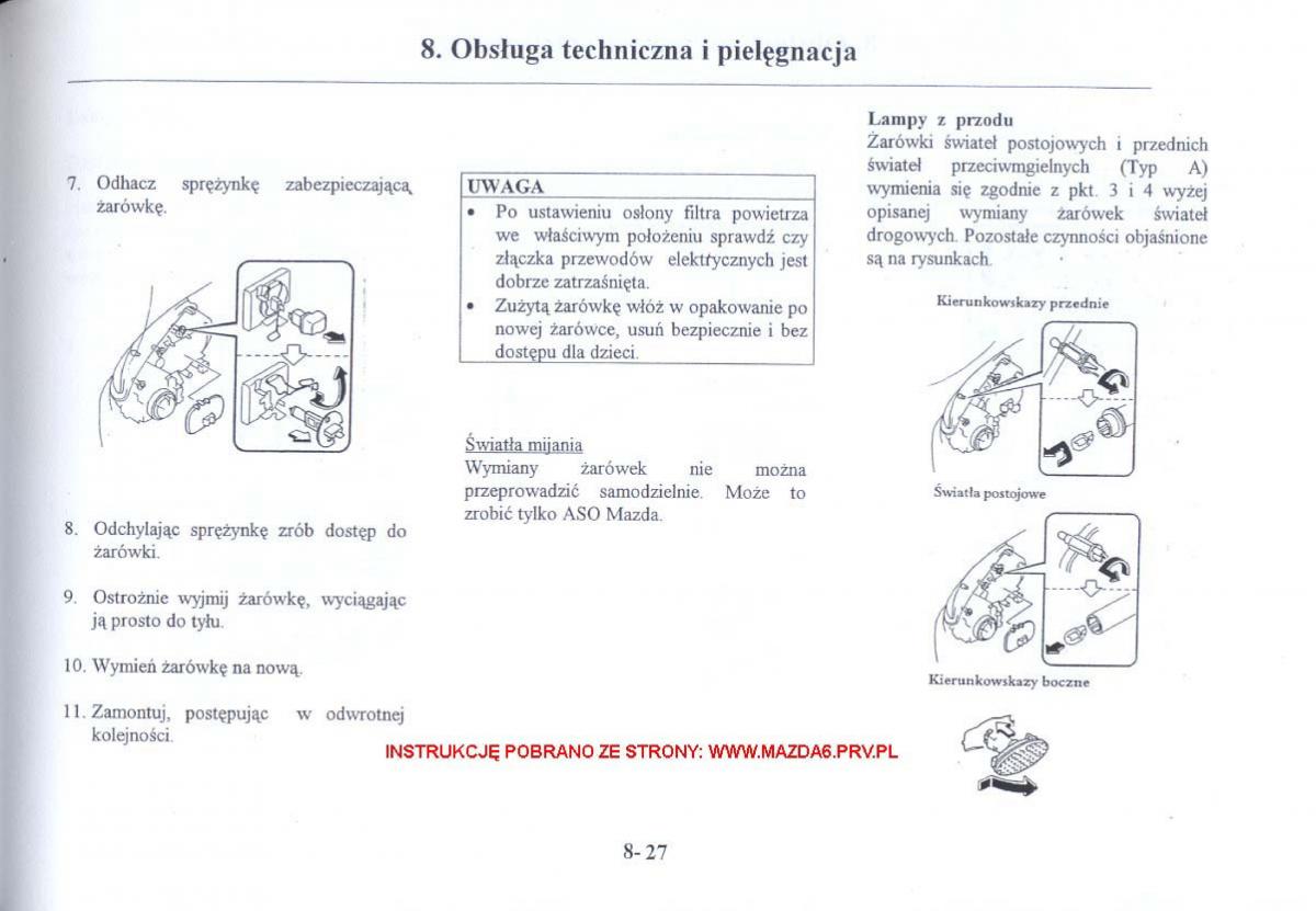 Mazda 6 I instrukcja obslugi / page 250