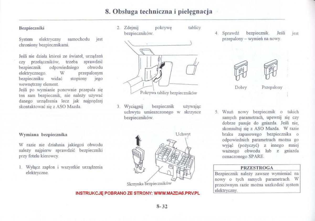 Mazda 6 I instrukcja obslugi / page 255