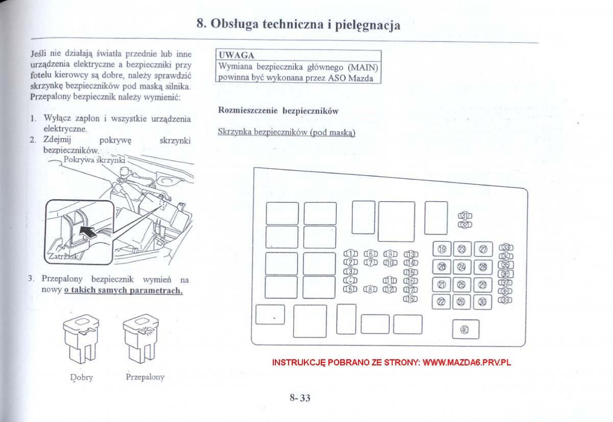 Mazda 6 I instrukcja obslugi / page 256