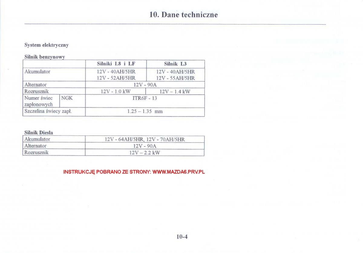 Mazda 6 I instrukcja obslugi / page 273