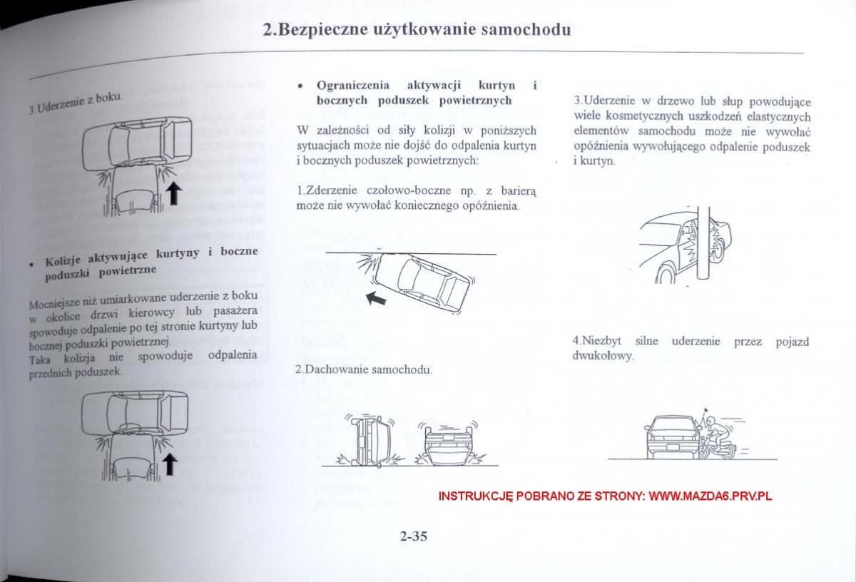 Mazda 6 I instrukcja obslugi / page 44