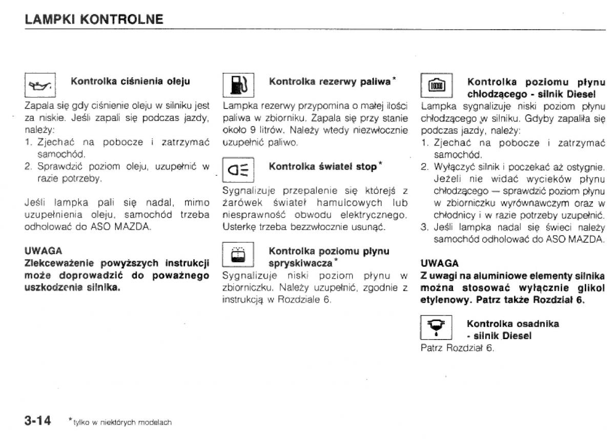 manual  Mazda 323 BG IV instrukcja / page 55