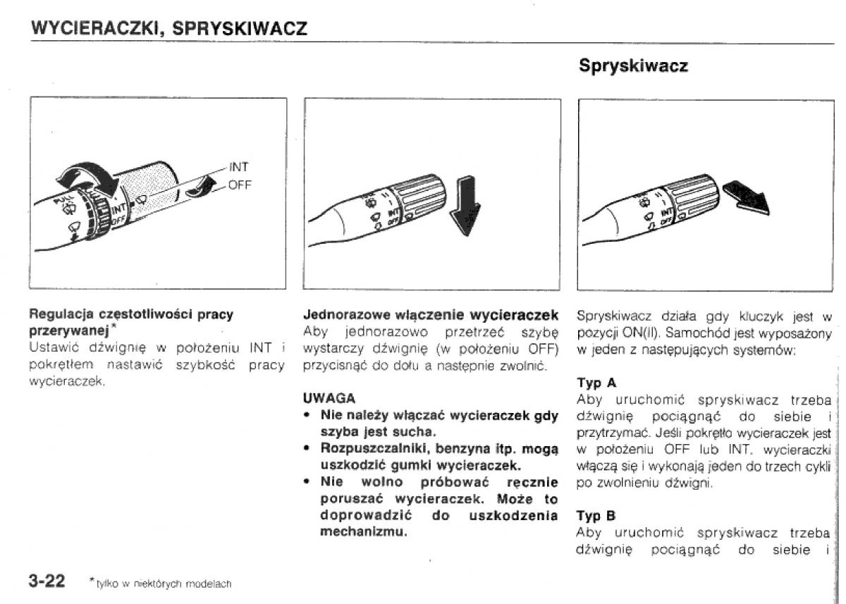 manual  Mazda 323 BG IV instrukcja / page 63