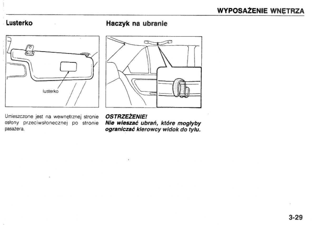 manual  Mazda 323 BG IV instrukcja / page 70