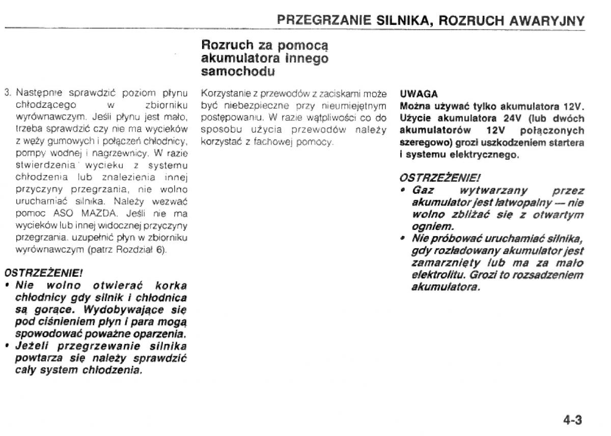 manual  Mazda 323 BG IV instrukcja / page 80