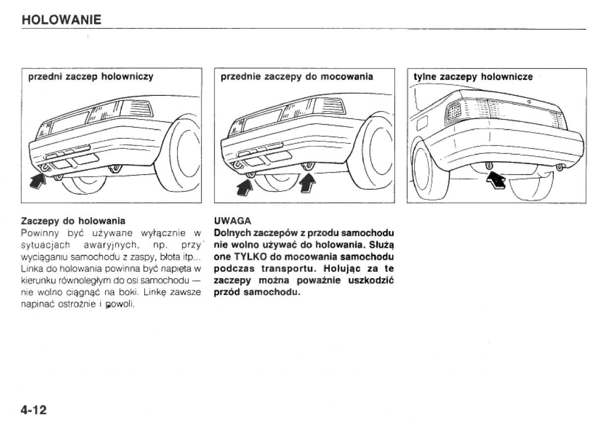 manual  Mazda 323 BG IV instrukcja / page 89