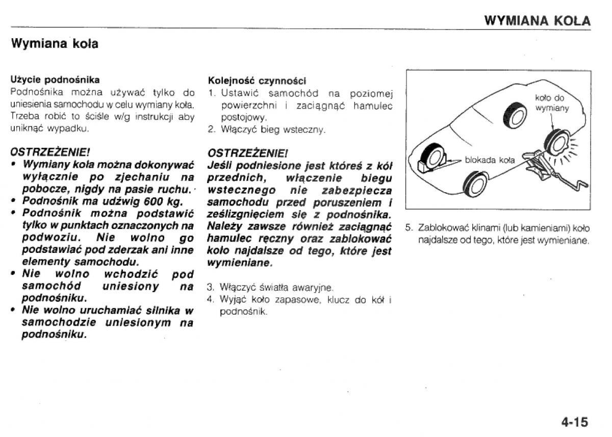 Mazda 323 BG IV instrukcja obslugi / page 92