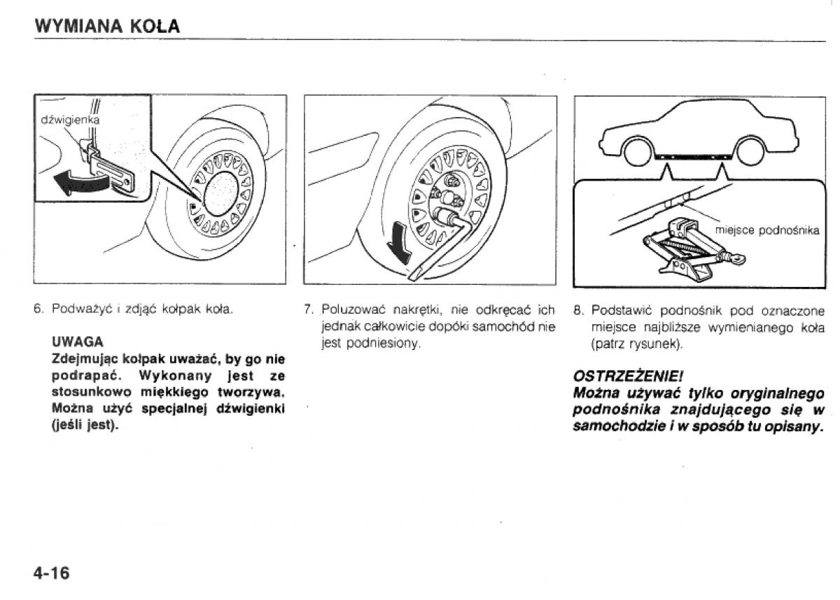 manual  Mazda 323 BG IV instrukcja / page 93