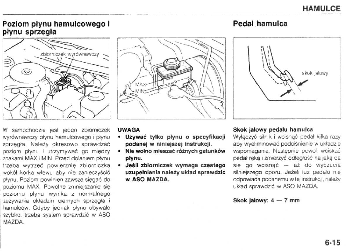 manual  Mazda 323 BG IV instrukcja / page 115