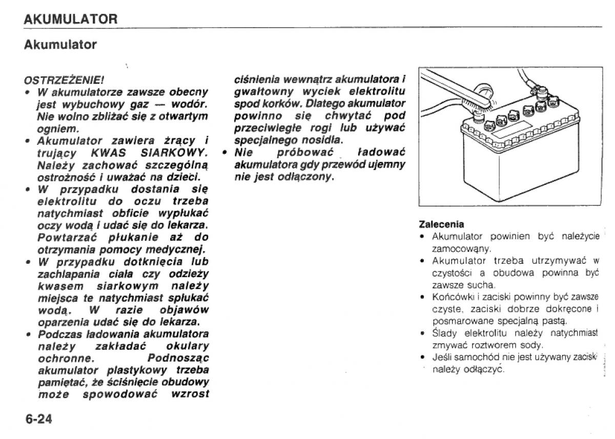 manual  Mazda 323 BG IV instrukcja / page 124