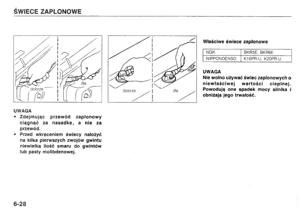 manual  Mazda 323 BG IV instrukcja / page 128