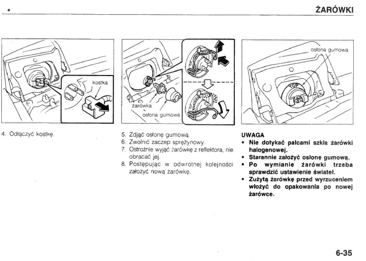 manual  Mazda 323 BG IV instrukcja / page 135