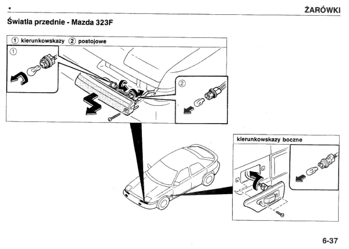 manual  Mazda 323 BG IV instrukcja / page 137