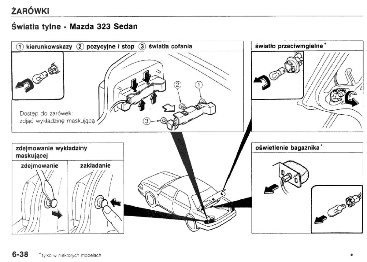 manual  Mazda 323 BG IV instrukcja / page 138