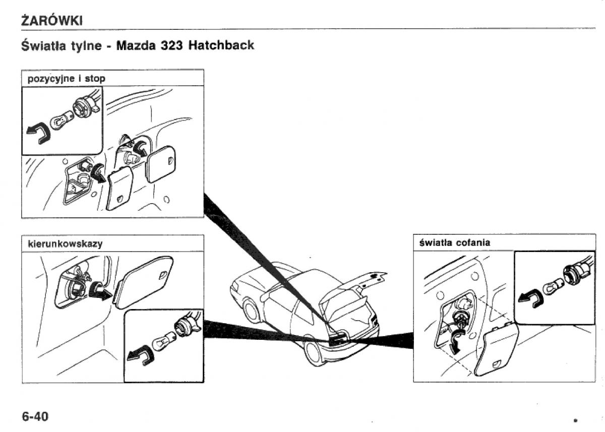 manual  Mazda 323 BG IV instrukcja / page 140