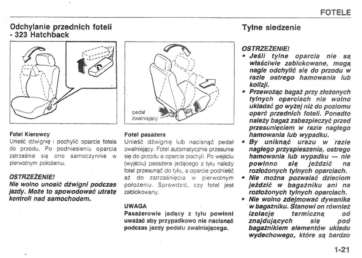 Mazda 323 BG IV instrukcja obslugi / page 24