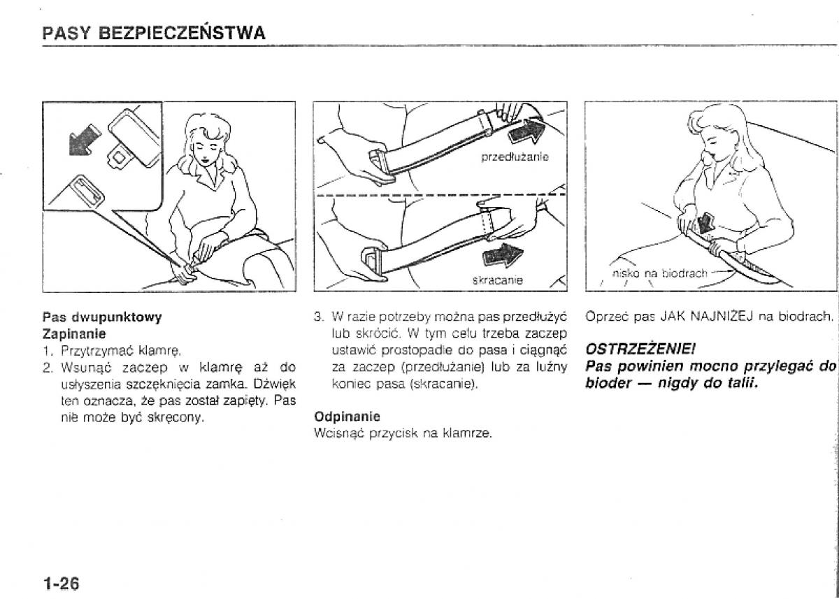 manual  Mazda 323 BG IV instrukcja / page 29