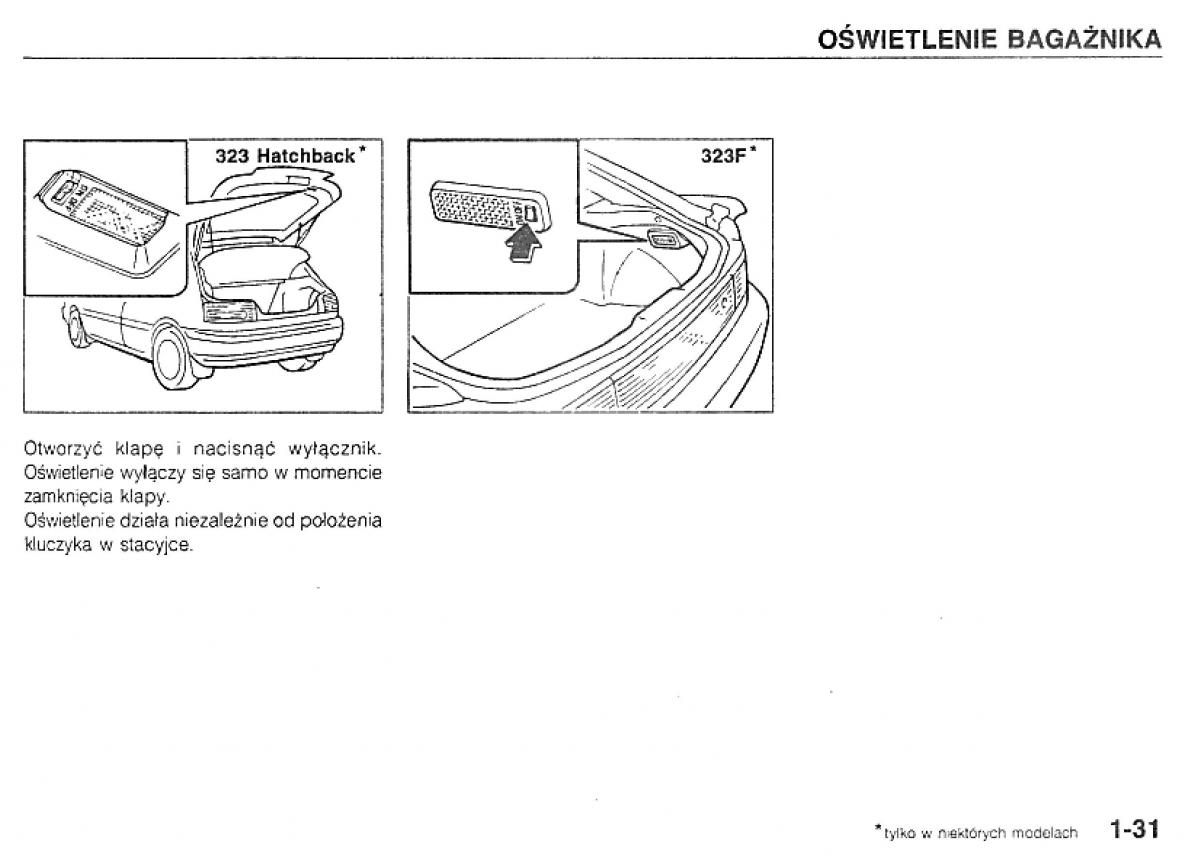 manual  Mazda 323 BG IV instrukcja / page 34