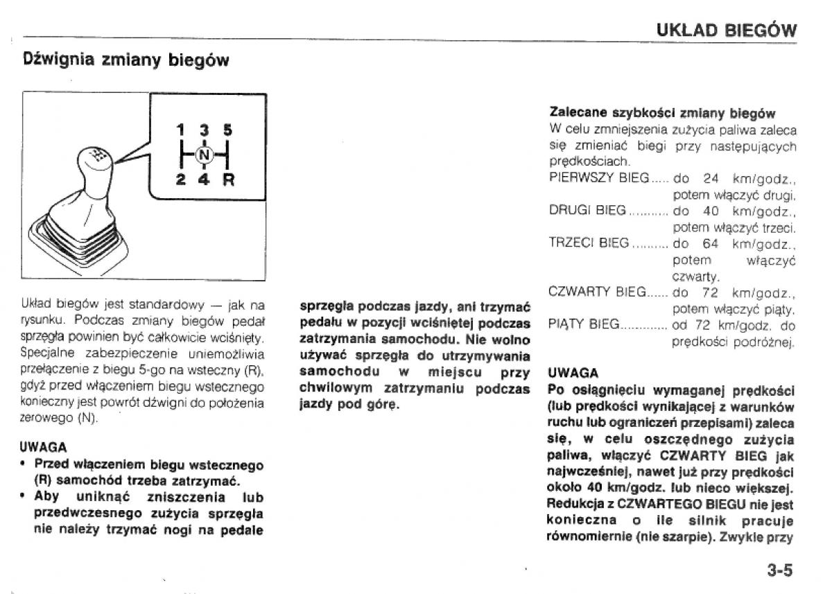 manual  Mazda 323 BG IV instrukcja / page 46