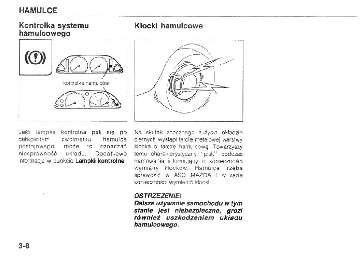 manual  Mazda 323 BG IV instrukcja / page 49