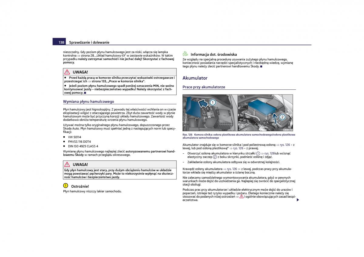 Skoda Octavia II instrukcja obslugi / page 139