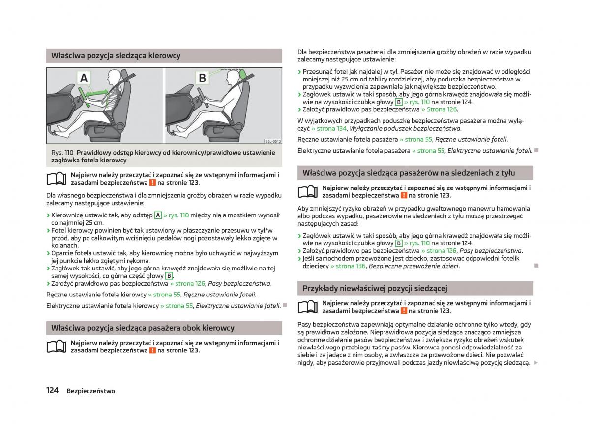 Skoda Octavia III instrukcja obslugi / page 126