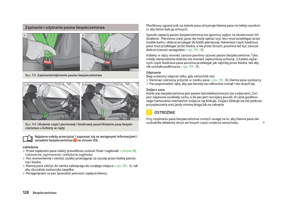 Skoda Octavia III instrukcja obslugi / page 130