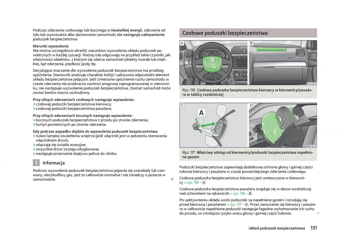 Skoda Octavia III instrukcja obslugi / page 133