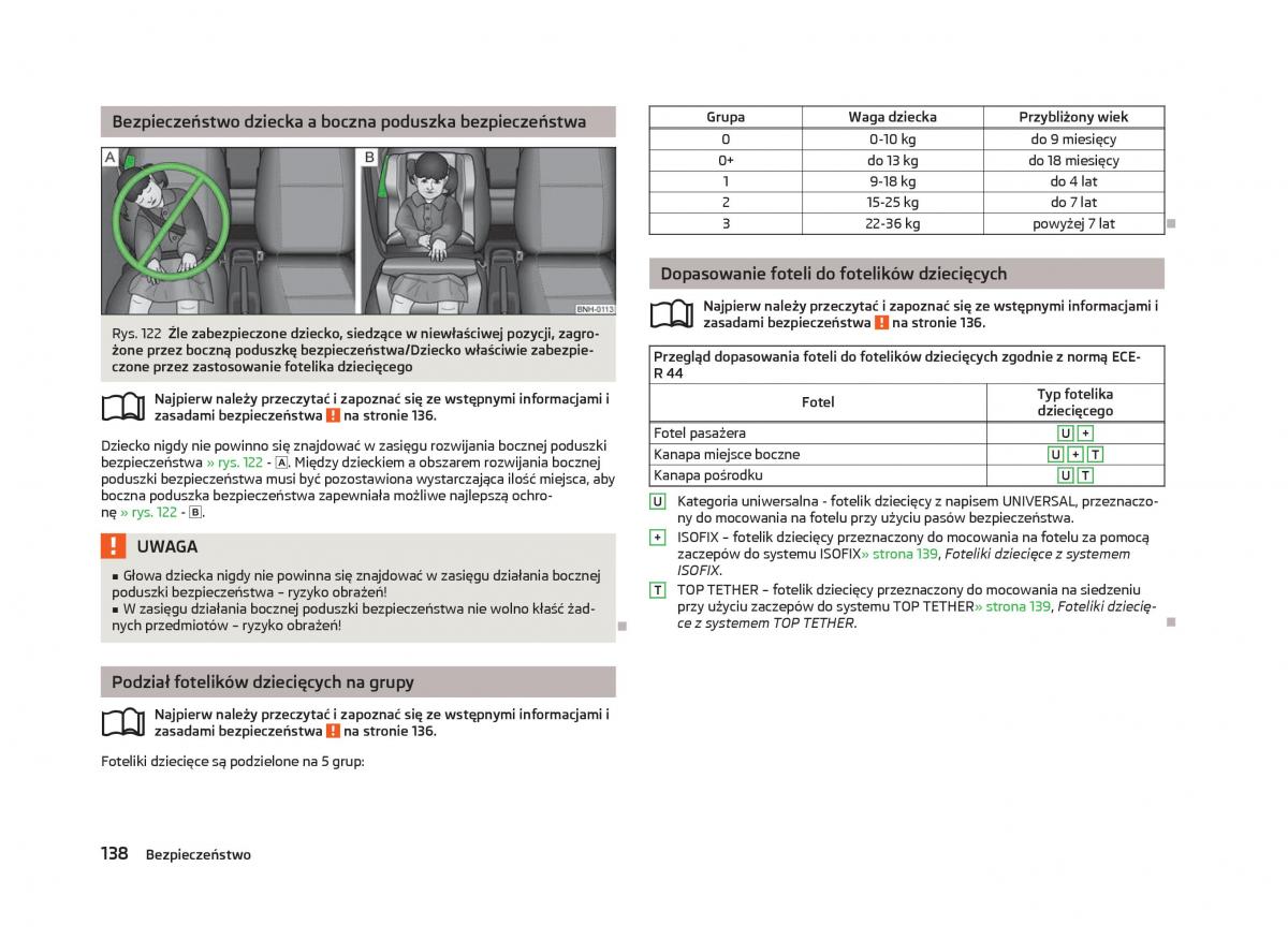 Skoda Octavia III instrukcja obslugi / page 140