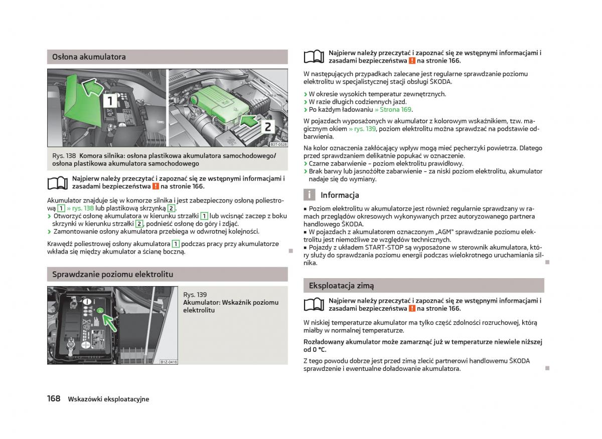 Skoda Octavia III instrukcja obslugi / page 170