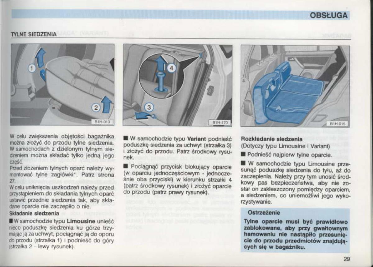 VW Golf III 3 instrukcja obslugi / page 27