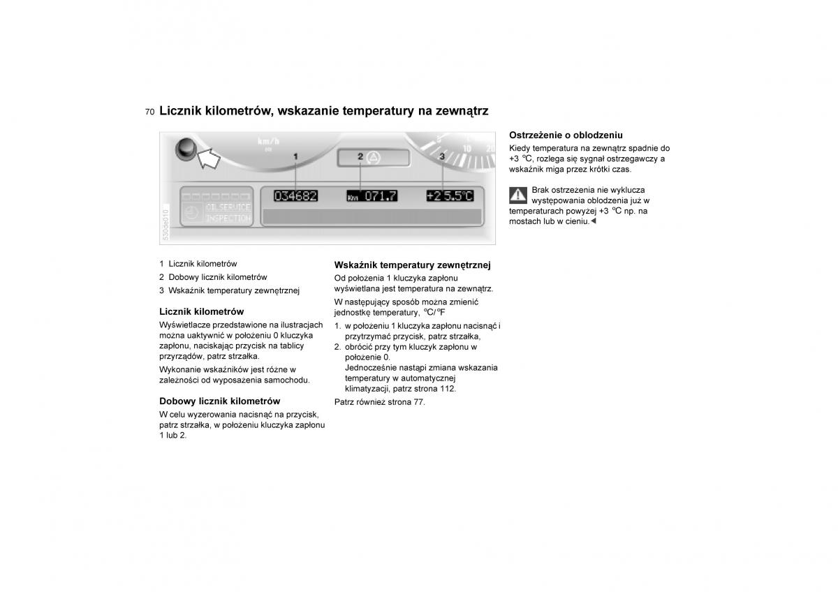 manual  BMW E53 X5 instrukcja / page 72