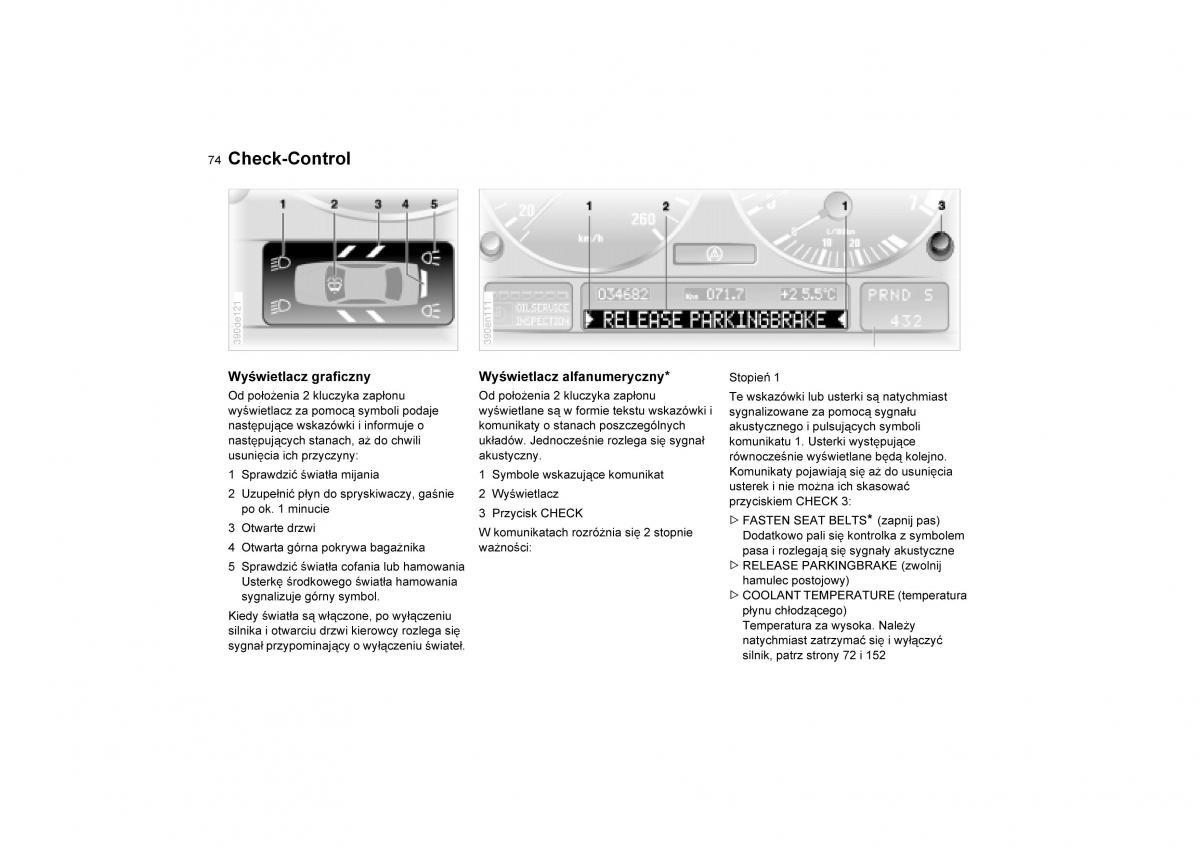 manual  BMW E53 X5 instrukcja / page 76