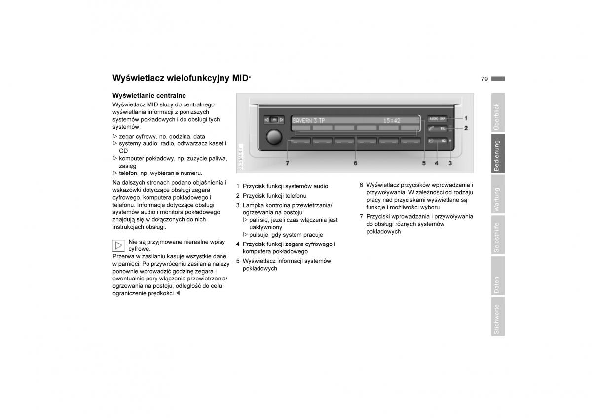 manual  BMW E53 X5 instrukcja / page 81