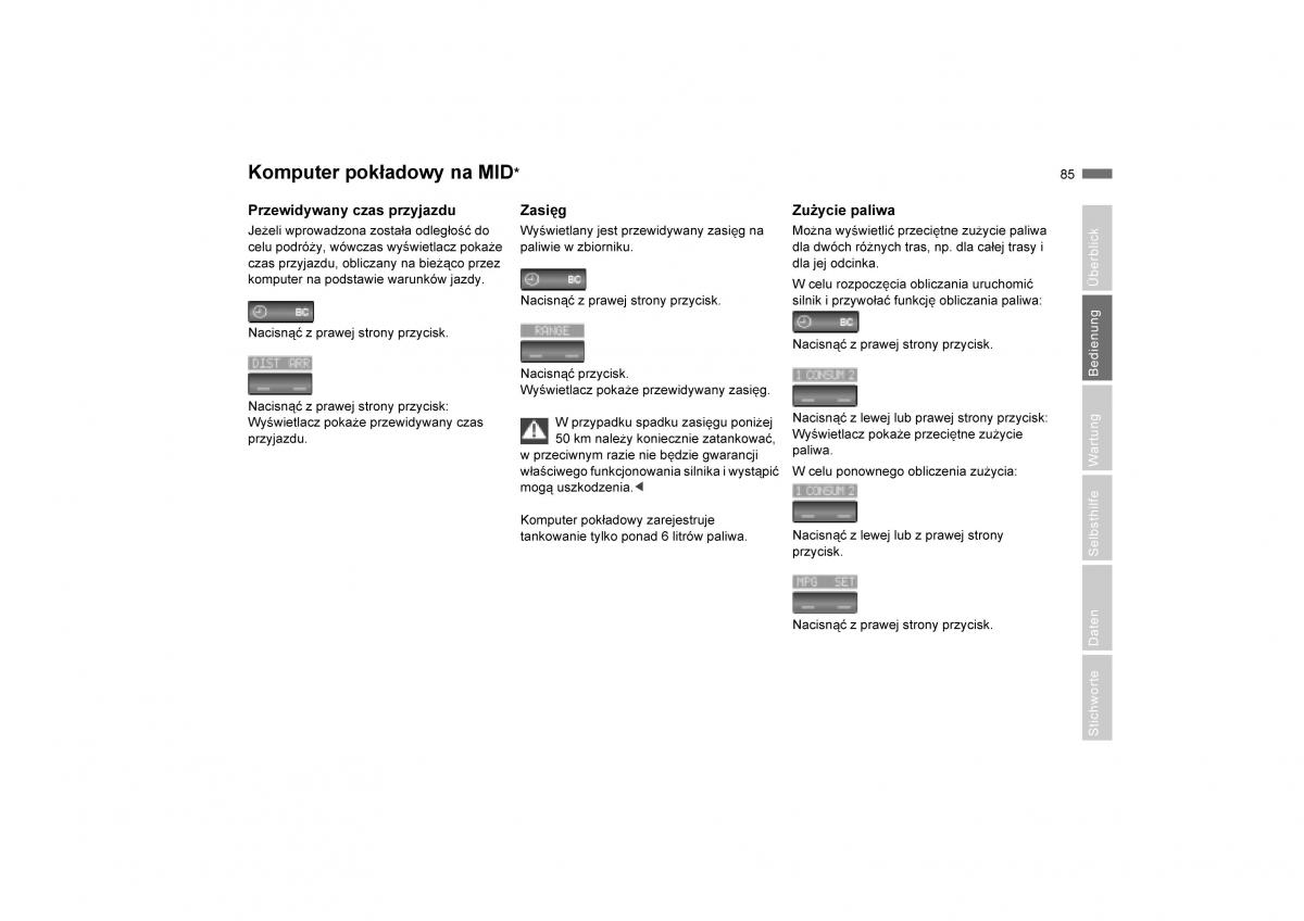 manual  BMW E53 X5 instrukcja / page 87