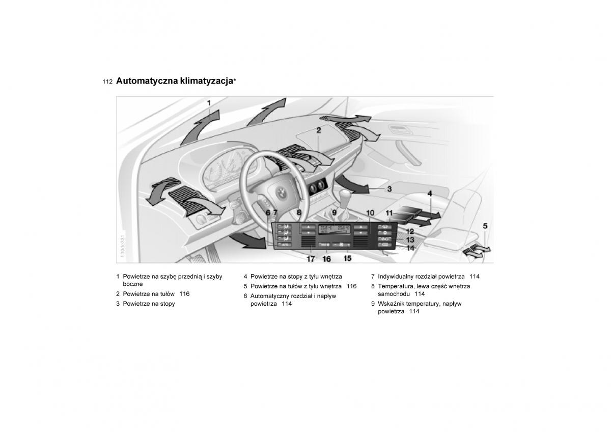 manual  BMW E53 X5 instrukcja / page 114