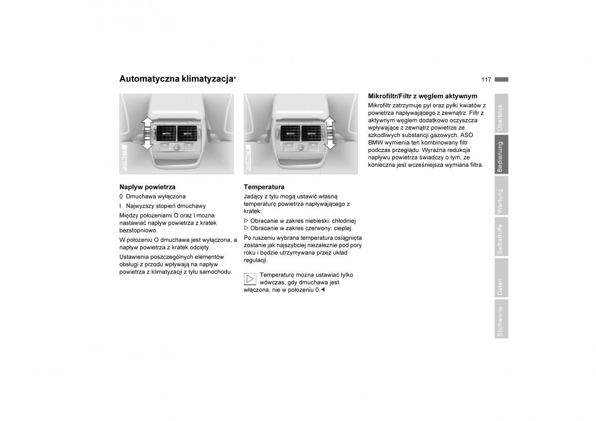 manual  BMW E53 X5 instrukcja / page 119