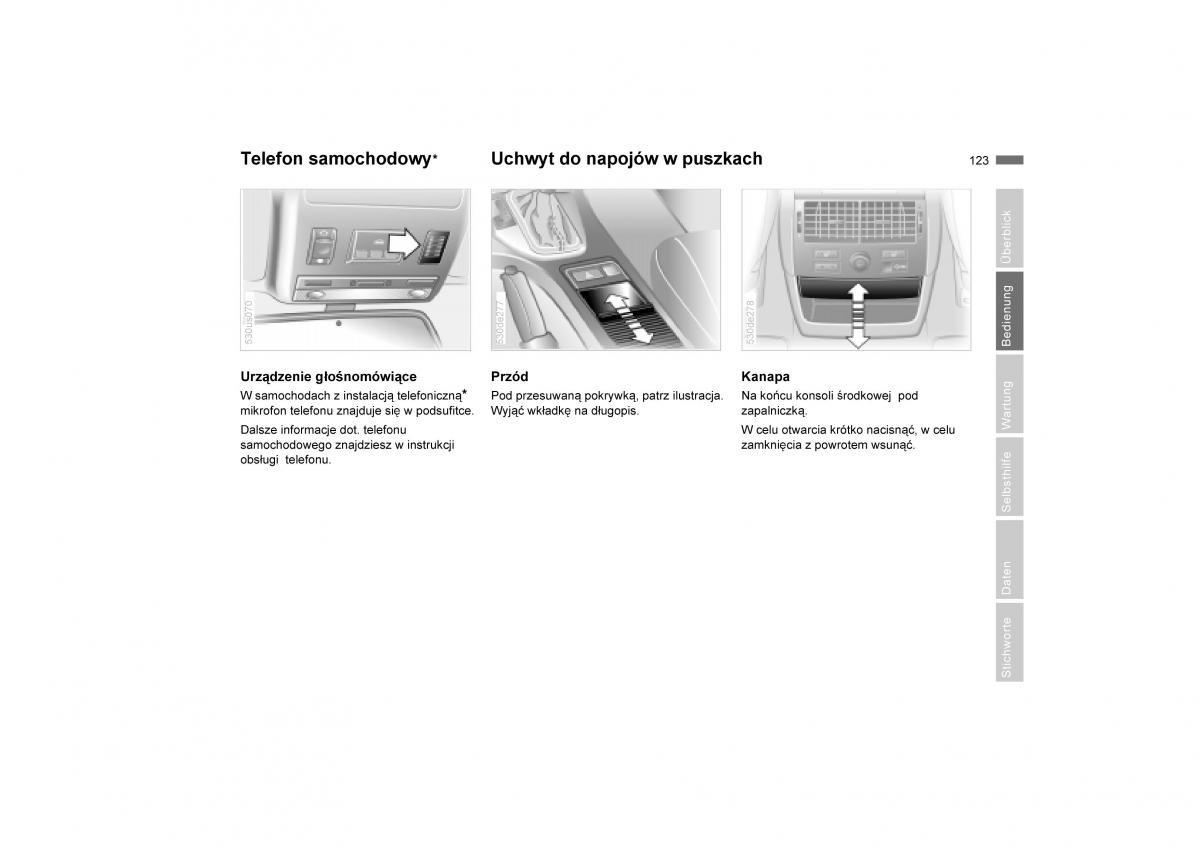 manual  BMW E53 X5 instrukcja / page 125