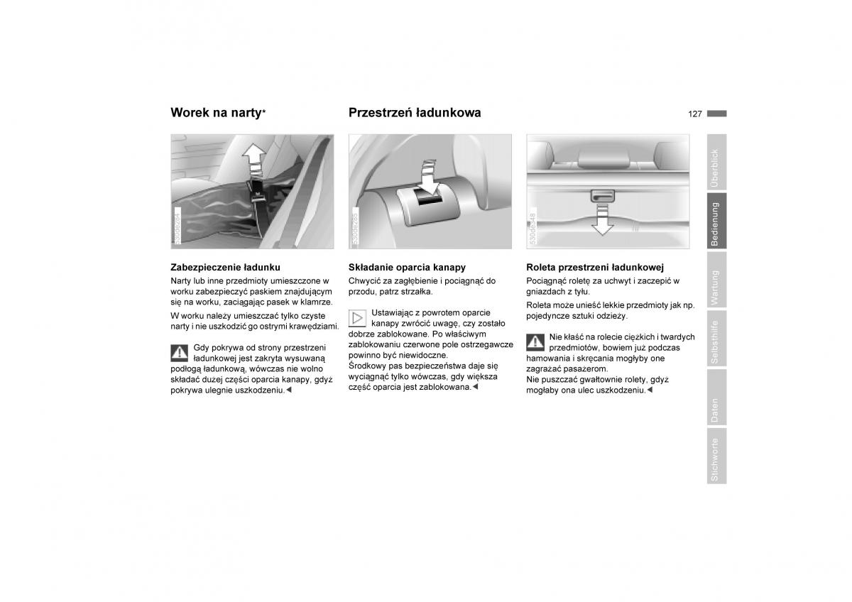 manual  BMW E53 X5 instrukcja / page 129