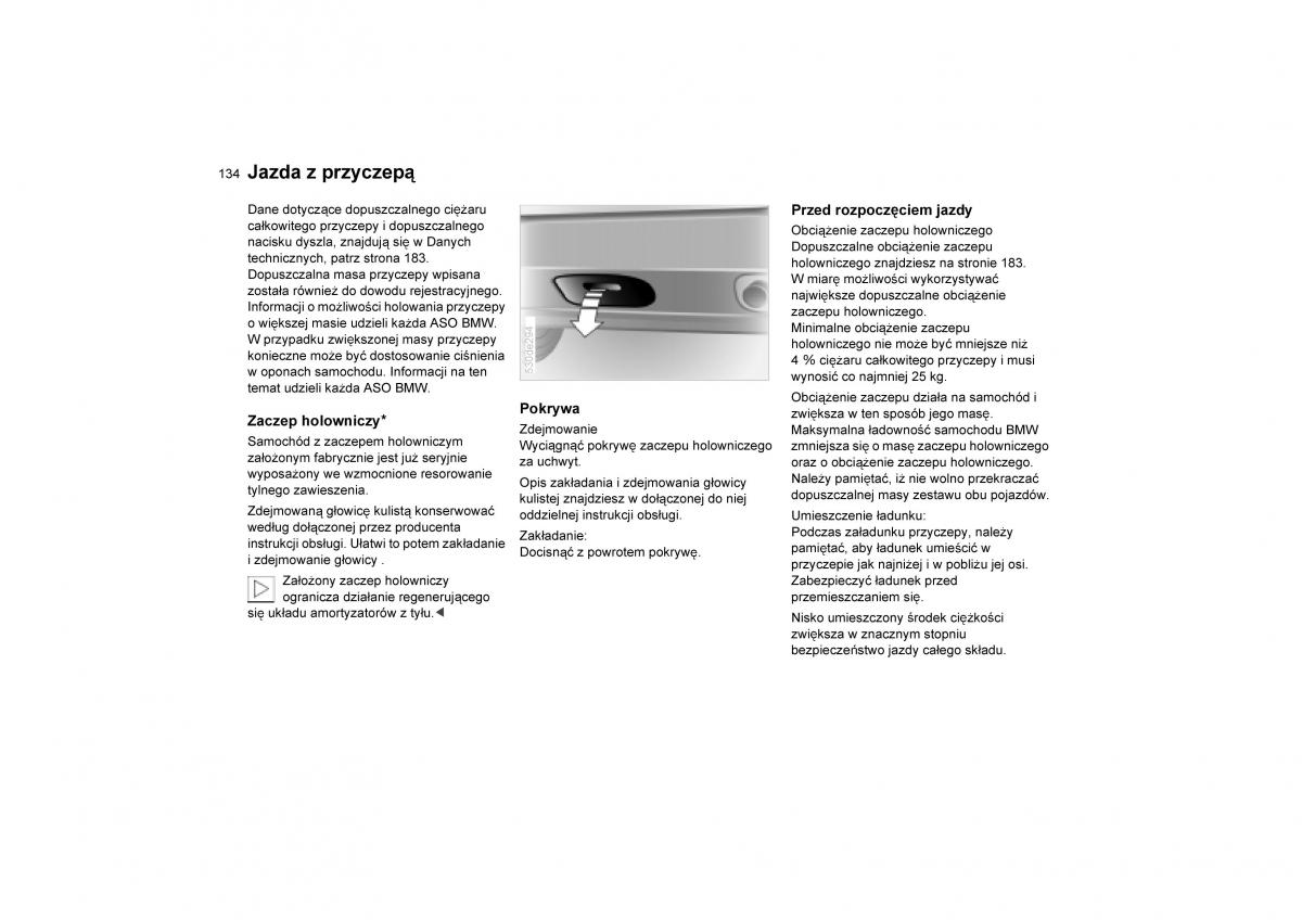 manual  BMW E53 X5 instrukcja / page 136