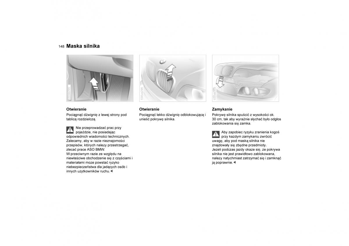 manual  BMW E53 X5 instrukcja / page 150