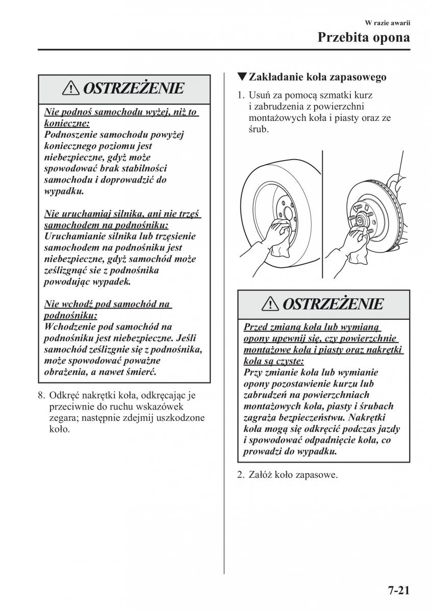 Mazda 6 III instrukcja obslugi / page 556