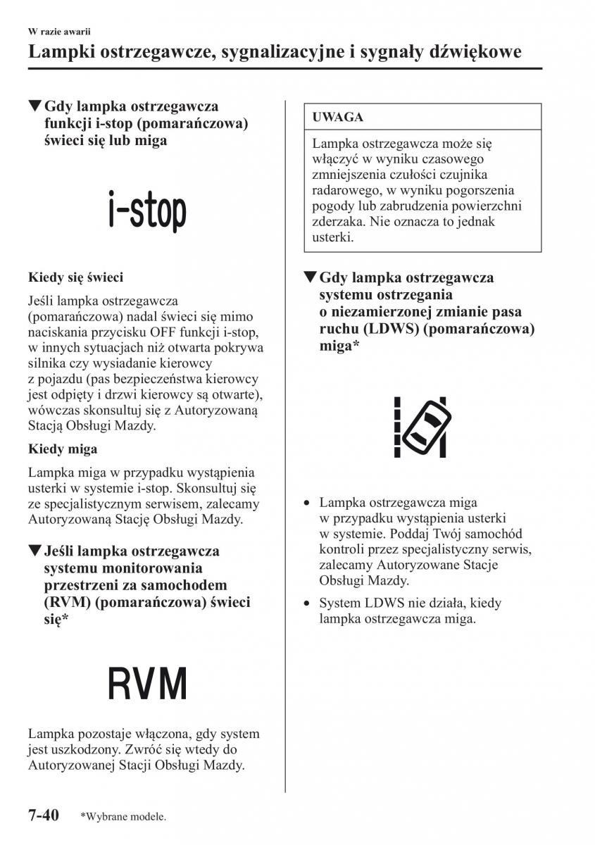 Mazda 6 III instrukcja obslugi / page 575